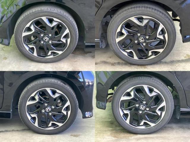 N-BOXカスタム G・Lターボホンダセンシング 新品タイヤ/保証書/純正 8インチ SDナビ/ホンダセンシング/両側電動スライドドア/車線逸脱防止支援システム/シート ハーフレザー/ヘッドランプ LED/Bluetooth接続/ETC DVD再生(44枚目)