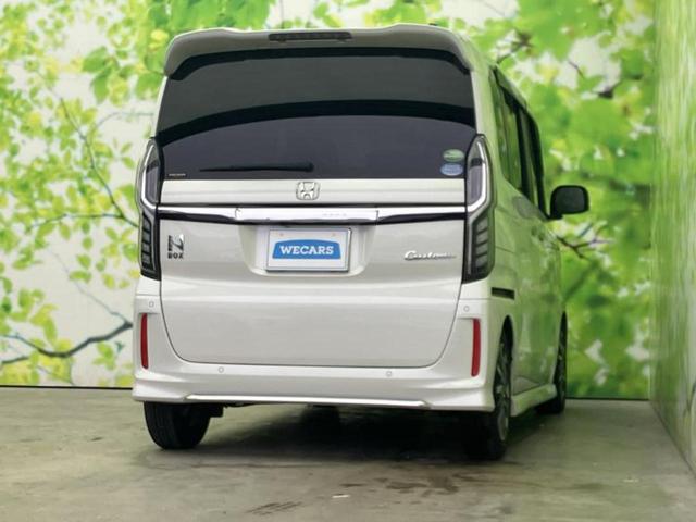 N-BOXカスタム EX 新品タイヤ/保証書/純正 8インチ SDナビ/ホンダセンシング/両側電動スライドドア/シートヒーター/車線逸脱防止支援システム/ドライブレコーダー 前後/ヘッドランプ LED 衝突被害軽減システム(3枚目)