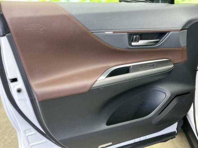 ハリアー Ｚレザーパッケージ　調光パノラマルーフ／モデリスタエアロ／ＪＢＬ／保証書／ディスプレイオーディオ＋ナビ１２．３インチ／デジタルインナーミラー／トヨタセーフティセンス／エアーシート　前席／車線逸脱防止支援システム　禁煙車（22枚目）