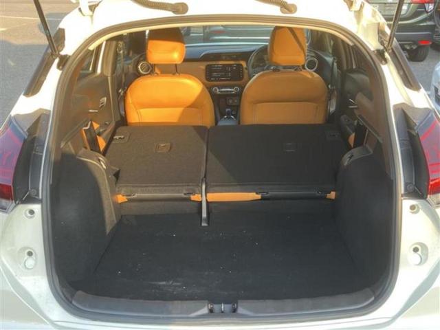 キックス Ｘツートーンインテリアエディション　保証書／純正　９インチ　ＳＤナビ／インテリジェントルームミラー／衝突安全装置／シートヒーター／アラウンドビューモニター／車線逸脱防止支援システム／シート　合皮／プロパイロット／ドライブレコーダー　前後（8枚目）