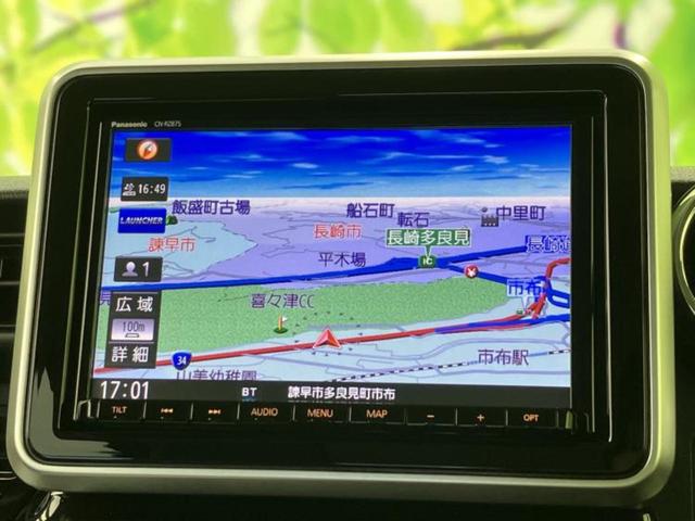 スペーシアカスタム ハイブリッドＸＳターボ　純正　ＳＤナビ／セーフティサポート（スズキ）／両側電動スライドドア／シートヒーター／全方位モニター用カメラ／ヘッドランプ　ＬＥＤ／ＵＳＢジャック／Ｂｌｕｅｔｏｏｔｈ接続／ＥＢＤ付ＡＢＳ　ターボ　禁煙車（10枚目）