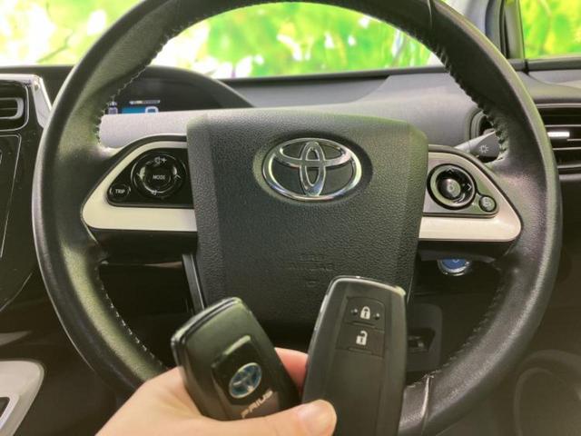 プリウス S 新品タイヤ/保証書/純正 SDナビ/ヘッドランプ LED/Bluetooth接続/ETC/EBD付ABS/横滑り防止装置/アイドリングストップ/ワンセグTV/エアバッグ 運転席/エアバッグ 助手席(38枚目)