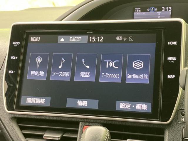 ヴォクシー ＺＳキラメキ３　新品タイヤ／保証書／純正　１０インチ　ＳＤナビ／フリップダウンモニター　純正　１２．８インチ／衝突安全装置／両側電動スライドドア／車線逸脱防止支援システム／シート　ハーフレザー　衝突被害軽減システム（9枚目）