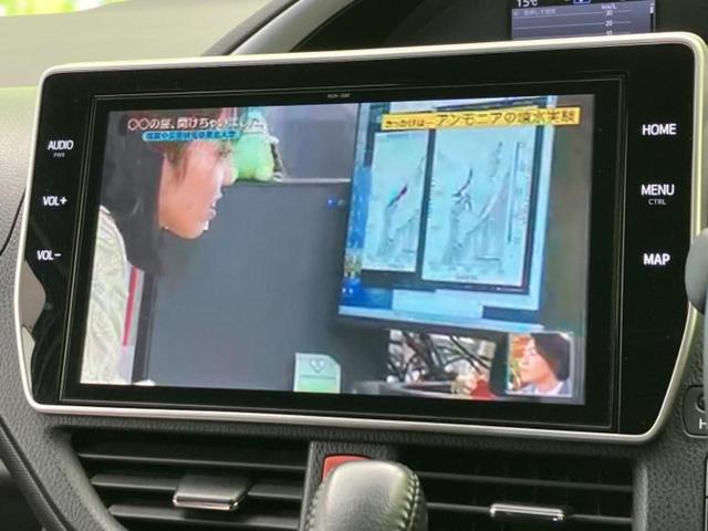 ヴォクシー ＺＳキラメキ３　新品タイヤ／保証書／純正　１０インチ　ＳＤナビ／フリップダウンモニター　純正　１２．８インチ／衝突安全装置／両側電動スライドドア／車線逸脱防止支援システム／シート　ハーフレザー　衝突被害軽減システム（13枚目）