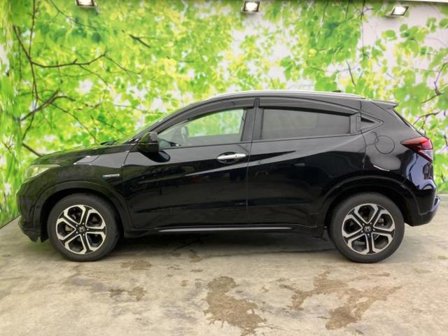 ヴェゼル ハイブリッドZ 新品タイヤ/純正 ナビ/シティーブレーキアクティブシステム(ホンダ)/シートヒーター 前席/シート ハーフレザー/ヘッドランプ LED/Bluetooth接続/ETC/EBD付ABS 盗難防止装置(2枚目)