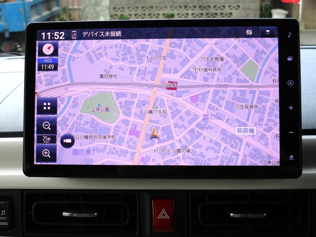 ムーヴキャンバス ストライプスＧ　ＬＥＤヘッドライト　ＬＥＤテール　１０インチナビ　フルセグ　パノラマビューカメラ　前後室内ドラレコ　ＥＴＣ　前席シートヒーター　両側パワースライドドア　電子パーキングブレーキ　スマートアシスト（18枚目）