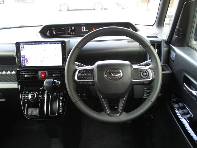 タント カスタムRSスタイルセレクション LEDヘッドライト&テール 9インチナビ&TV Bluetooth 全方位カメラ ナビ連動ドラレコ ETC 前席シートヒーター ハーフレザーシート 両側パワースライドドア クルコン スマートアシスト(12枚目)