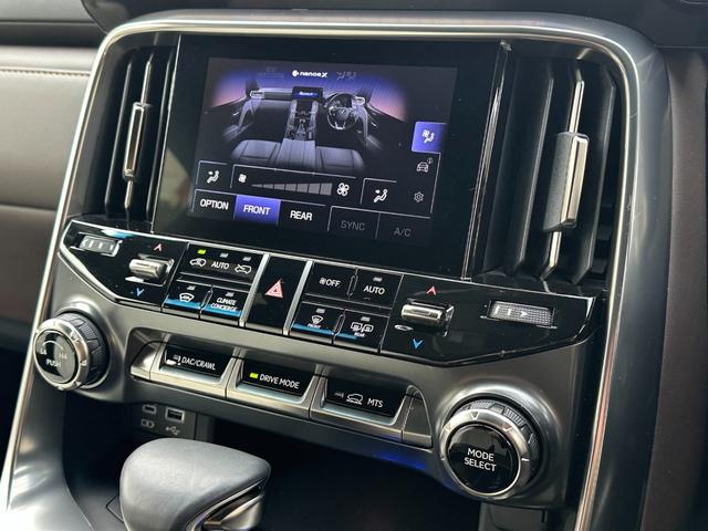 ＬＸ ＬＸ６００　ＳＲ　リアエンター　マークレビンソン　モデリスタエアロＰＫＧ　ＯＰ２２ｉｎＡＷ　クールＢＯＸ　おくだけ充電　全周囲カメラ　デジタルミラー　白革　ベンチレーションシート　パワーバックドア　ＢＳＭ　ＨＵＤ（26枚目）