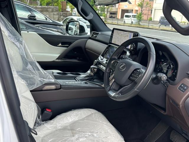 ＬＸ ＬＸ６００　ＳＲ　リアエンター　マークレビンソン　モデリスタエアロＰＫＧ　ＯＰ２２ｉｎＡＷ　クールＢＯＸ　おくだけ充電　全周囲カメラ　デジタルミラー　白革　ベンチレーションシート　パワーバックドア　ＢＳＭ　ＨＵＤ（34枚目）