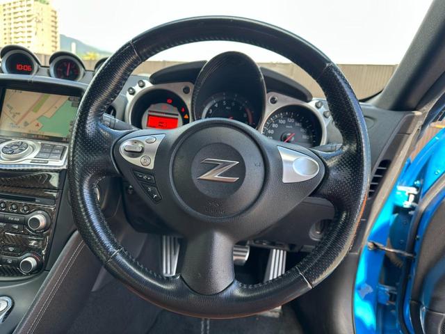 フェアレディZ バージョンST ROWENフロントバンパー 社外リアバンパー 社外マフラー 78worksヘッドライト&テールランプ WORK19inAW RGレーシングギア車高調 BOSEサウンド 純正ナビ ハーフレザー ETC(26枚目)