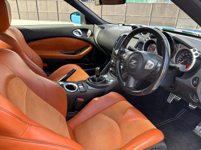 フェアレディZ バージョンST ROWENフロントバンパー 社外リアバンパー 社外マフラー 78worksヘッドライト&テールランプ WORK19inAW RGレーシングギア車高調 BOSEサウンド 純正ナビ ハーフレザー ETC(31枚目)