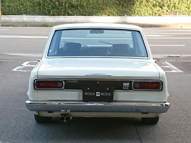 スカイライン 　２０００ＧＴ　ハコスカ　４ドア　記録簿３１年間１８枚あり　４４ｙ分割グリル　４５ｙワンテール　ソレックス　タコ足　デュアルマフラー　ハヤシ１４インチ　チンスポ（11枚目）