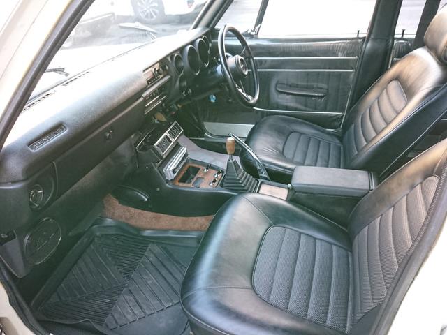 スカイライン 　２０００ＧＴ　ハコスカ　４ドア　記録簿３１年間１８枚あり　４４ｙ分割グリル　４５ｙワンテール　ソレックス　タコ足　デュアルマフラー　ハヤシ１４インチ　チンスポ（24枚目）