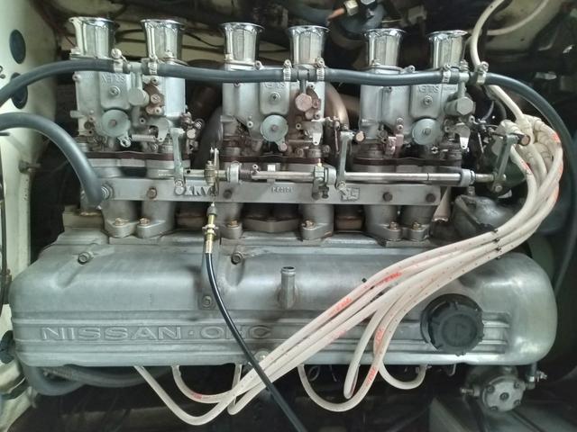 スカイライン 　２０００ＧＴ　ハコスカ　４ドア　記録簿３１年間１８枚あり　４４ｙ分割グリル　４５ｙワンテール　ソレックス　タコ足　デュアルマフラー　ハヤシ１４インチ　チンスポ（29枚目）