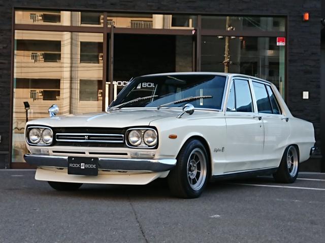 スカイライン 　２０００ＧＴ　ハコスカ　４ドア　記録簿３１年間１８枚あり　４４ｙ分割グリル　４５ｙワンテール　ソレックス　タコ足　デュアルマフラー　ハヤシ１４インチ　チンスポ（36枚目）