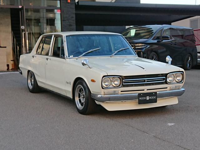 スカイライン 　２０００ＧＴ　ハコスカ　４ドア　記録簿３１年間１８枚あり　４４ｙ分割グリル　４５ｙワンテール　ソレックス　タコ足　デュアルマフラー　ハヤシ１４インチ　チンスポ（37枚目）