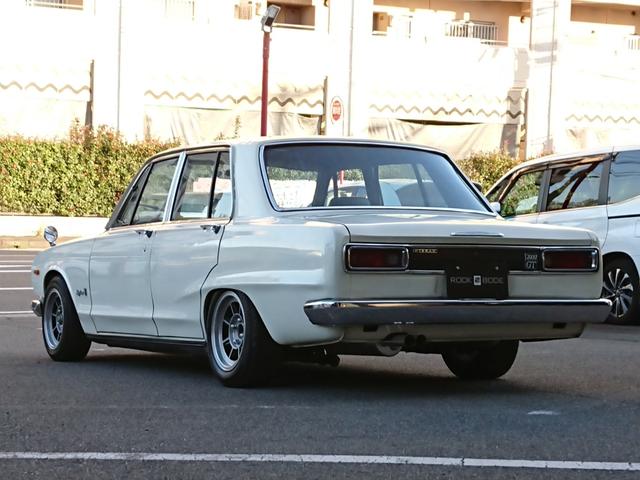 スカイライン 　２０００ＧＴ　ハコスカ　４ドア　記録簿３１年間１８枚あり　４４ｙ分割グリル　４５ｙワンテール　ソレックス　タコ足　デュアルマフラー　ハヤシ１４インチ　チンスポ（39枚目）