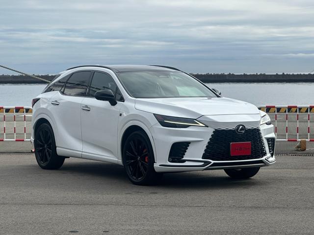 ＲＸ ＲＸ５００ｈ　Ｆスポーツパフォーマンス　パノラマＳＲ　マークレビンソン　ＯＰオレンジキャリパー　ルーフレール　輻射ヒーター　寒冷地仕様　デジタルミラー　おくだけ充電　前後ドラレコ　全周囲カメラ　赤革シート　パワーバックドア　ＨＵＤ　ＢＳＭ（7枚目）