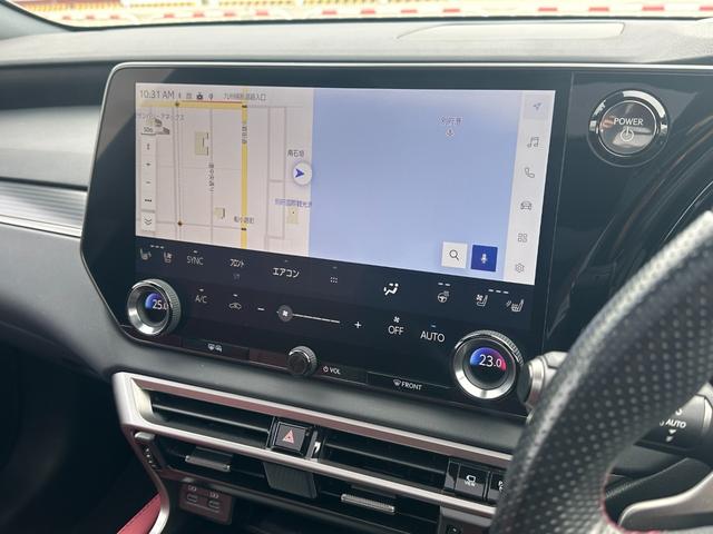 ＲＸ ＲＸ５００ｈ　Ｆスポーツパフォーマンス　パノラマＳＲ　マークレビンソン　ＯＰオレンジキャリパー　ルーフレール　輻射ヒーター　寒冷地仕様　デジタルミラー　おくだけ充電　前後ドラレコ　全周囲カメラ　赤革シート　パワーバックドア　ＨＵＤ　ＢＳＭ（26枚目）