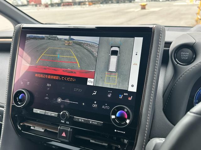 アルファード Z SR モデリスタエアロ&グリル ユニバーサルステップ 後席モニター アドバンスドパーク デジタルミラー HUD BSM おくだけ充電 全周囲カメラ 黒革 両側電動スライドドア TVキット 前後ドラレコ(17枚目)