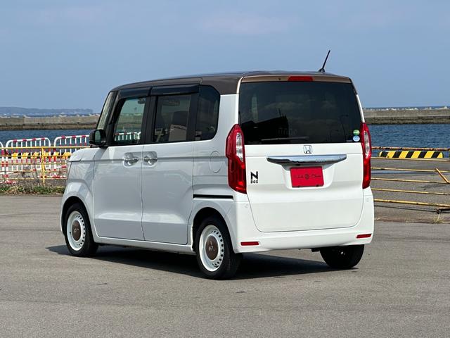 N-BOX G・Lホンダセンシング カッパーブラウンスタイル 社外ナビTV Bカメラ ドラレコ ETC 両側電動スライドドア フルLEDヘッドライト オートハイビーム アダプティブクルコン トリコットシート ベンチシート ロールサンシェード マット&バイザー(5枚目)