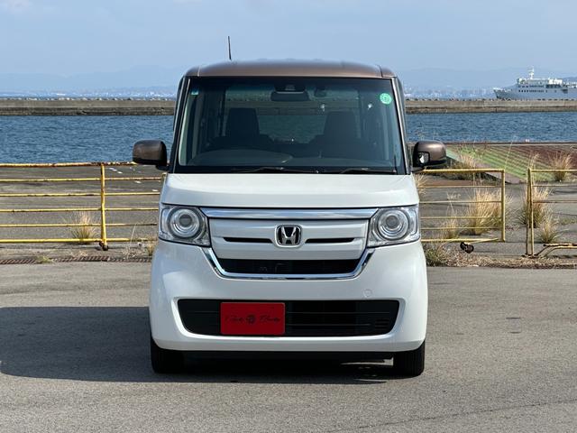 N-BOX G・Lホンダセンシング カッパーブラウンスタイル 社外ナビTV Bカメラ ドラレコ ETC 両側電動スライドドア フルLEDヘッドライト オートハイビーム アダプティブクルコン トリコットシート ベンチシート ロールサンシェード マット&バイザー(12枚目)