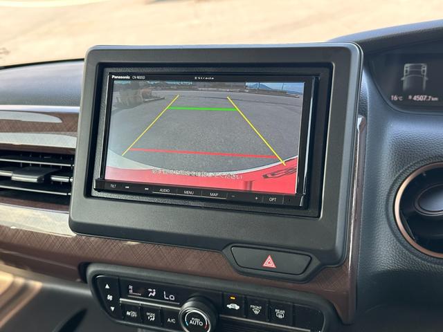 N-BOX G・Lホンダセンシング カッパーブラウンスタイル 社外ナビTV Bカメラ ドラレコ ETC 両側電動スライドドア フルLEDヘッドライト オートハイビーム アダプティブクルコン トリコットシート ベンチシート ロールサンシェード マット&バイザー(16枚目)