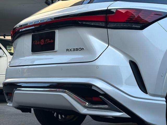 ＲＸ３５０ｈ　バージョンＬ　ＳＲ　モデリスタエアロキット　前後ドラレコ　全周囲カメラ　おくだけ充電　レクサスチームメイト　ＨＵＤ　パワーバックドア　茶革　前後ベンチレーションシート　１４型ナビＴＶ　２１ｉｎＡＷ　三眼フルＬＥＤ（画像39）