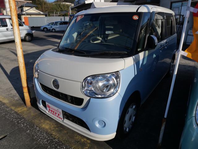 ムーヴキャンバス Ｘリミテッド　ＳＡＩＩ　ナビ　ＴＶ　スマートキー　プッシュスタート　両側電動スライドドア　オートエアコン　トラクションコントロール　アイドリングストップ（2枚目）