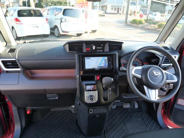 トール Ｇ　ＳＡＩＩ　スマートキー　プッシュスタート　ナビ　フルセグ　両側電動スライドドア　オートエアコン　トラクションコントロール　アイドリングストップ　ＥＴＣ（8枚目）