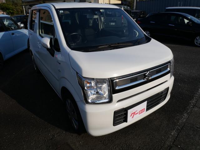 ワゴンＲ ハイブリッドＦＸ　スマートキー　プッシュスタート　ナビ　バックモニター　パーキングセンサー　トラクションコントロール　電動格納ミラー　オートエアコン　ブレーキサポート　ドライブレコーダー　シートヒーター（4枚目）