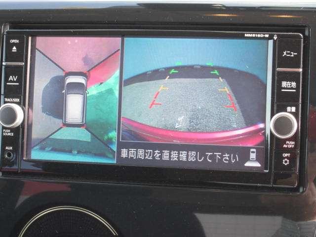 アラウンドビューモニター☆全方向見えるので駐車が苦手な方も安心です。