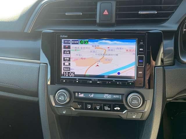 シビック １．５　衝突被害軽減ブレーキ　追突軽減ブレーキ　盗難防止装置　車線逸脱警報　アルミ　Ｂモニター　整備記録簿　ワンセグ　ＡＡＣ　ナビ・ＴＶ　サイドカーテンエアバック　オートクルーズ　パワーウインドウ　エアバッグ　メモリーナビ　ＡＢＳ（6枚目）