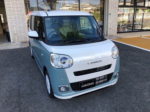 ムーヴキャンバス ストライプスＧ　新車　メモリーナビ　バックモニター（9枚目）