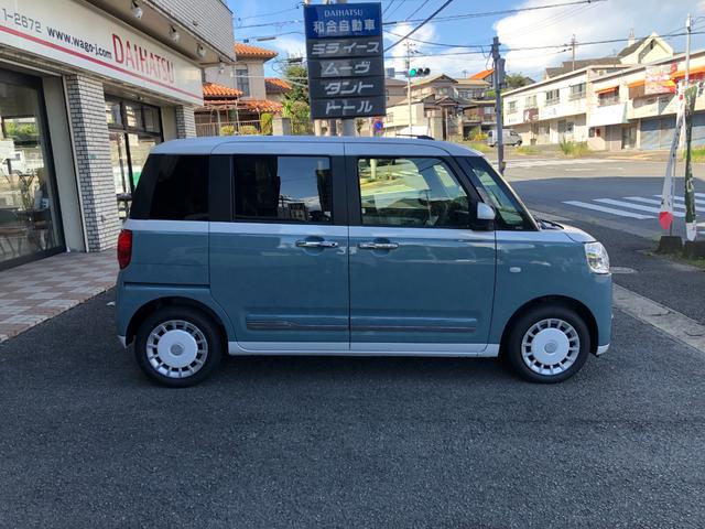 ムーヴキャンバス ストライプスＧ　新車　メモリーナビ　バックモニター（16枚目）