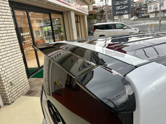 タント カスタムＲＳリミテッド　新車・メッキコンプリート・１０インチナビ・バックモニター・前後ドライブレコーダー・白黒２トーンカラー（23枚目）