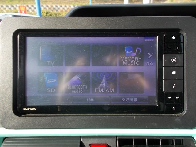 タント X フル装備 衝突軽減ブレーキサポート 7インチナビ 全方位カメラ シートヒーター 両側電動スライドドア アイドリングストップ スマートキーレス(7枚目)