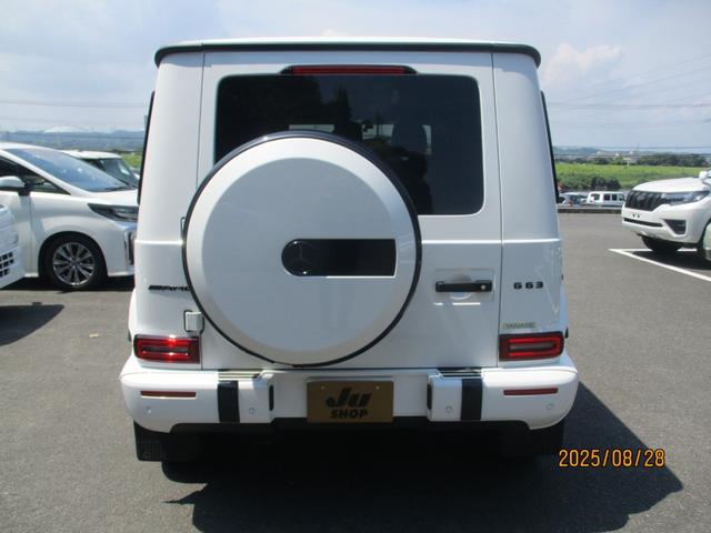 Ｇクラス Ｇ６３　エディション５５　日本限定２００台　専用ステアリング　専用フロアマット　専用サイドデカール（8枚目）