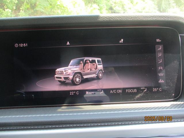 Ｇクラス Ｇ６３　エディション５５　日本限定２００台　専用ステアリング　専用フロアマット　専用サイドデカール（39枚目）