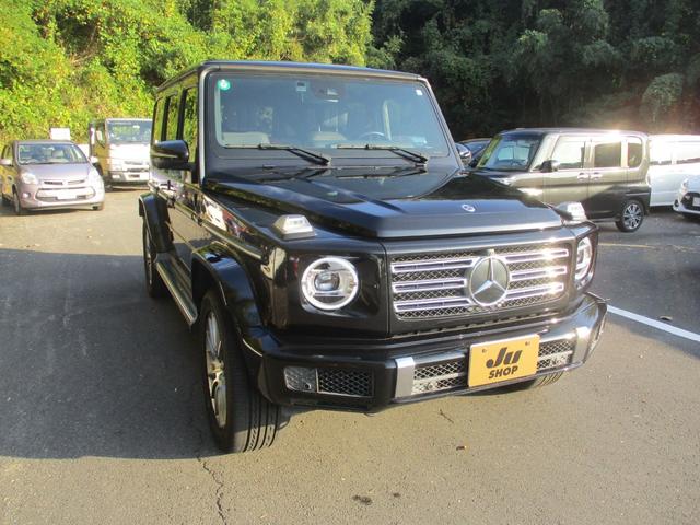 Ｇクラス Ｇ４００ｄ　ＡＭＧライン　左ハンドル　サンルーフ　禁煙車　ブルメスターサウンド　純正前後ドライブレコーダー　純正フロアマット　スペアキー　スペアタイヤ　ＥＴＣ２．０　全方位カメラ　フルセグＴＶ　パドルシフト（5枚目）