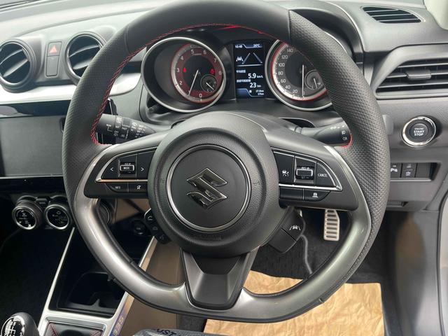 スイフトスポーツ ＺＣ３３Ｓ　ファイナルエディション　クリアランスソナー　オートクルーズコントロール　レーンアシスト　衝突被害軽減システム　アルミホイール　ＬＥＤヘッドランプ　スマートキー　電動格納ミラー　シートヒーター　ＭＴ　盗難防止システム（34枚目）