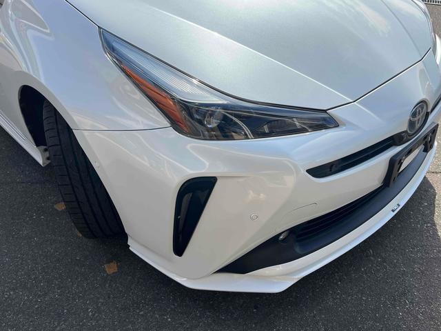 プリウス Ａツーリングセレクション・ブラックエディション　ＥＴＣ　クリアランスソナー　レーンアシスト　オートクルーズコントロール　パークアシスト　衝突被害軽減システム　全周囲カメラ　ナビ　ＴＶ　アルミホイール　オートマチックハイビーム　オートライト（48枚目）