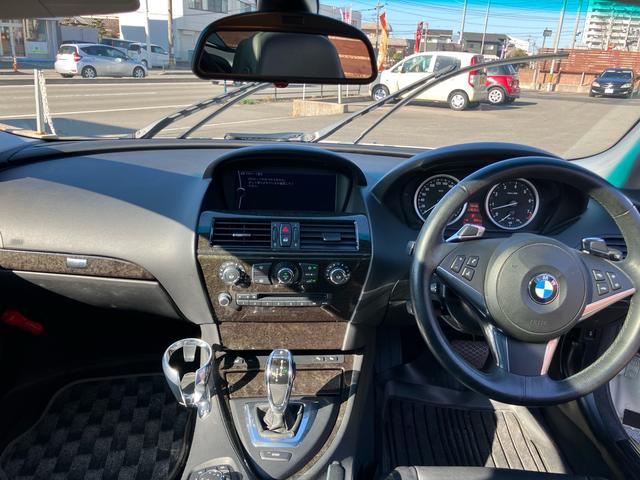 ６シリーズ ６３０ｉ　パワーシート　ＣＤ再生可（4枚目）