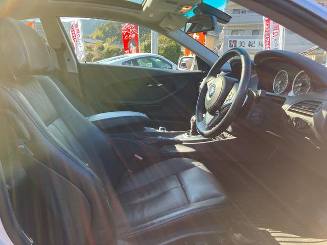 ６シリーズ ６３０ｉ　パワーシート　ＣＤ再生可（7枚目）