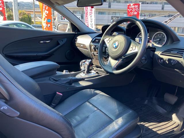 ６シリーズ ６３０ｉ　パワーシート　ＣＤ再生可（8枚目）