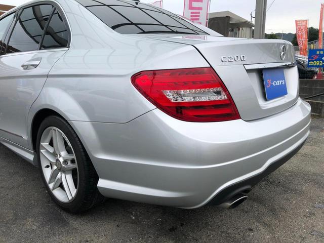 C200ブルーエフィシェンシーアバンギャルド AMGスポーツパッケージ /HDDナビ フルセグTV バックカメラ キセノンオートライト ETC ハーフレザーシート パワーシート クルーズコントロール パドルシフト(40枚目)