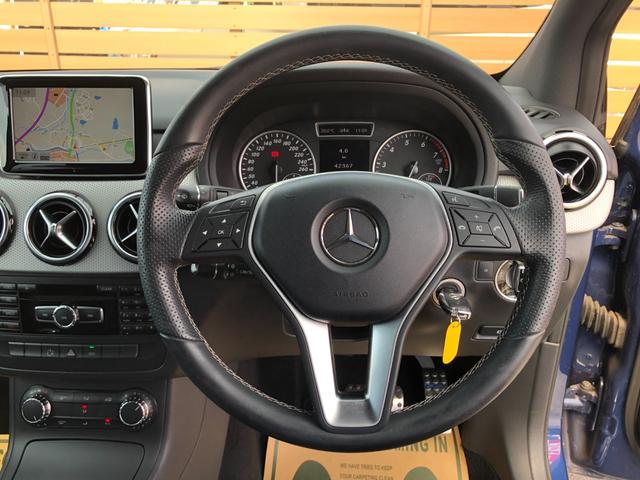 Ｂクラス Ｂ１８０　スポーツ　／ナビ　フルセグＴＶ　バックカメラ　Ｂｌｕｅｔｏｏｔｈ　ＤＶＤ再生　ハーフレザーシート　オートキセノンライト　クルーズコントロール　ＥＴＣ　ワンオーナー車　禁煙車（9枚目）