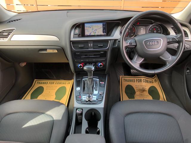 Ａ４ ２．０ＴＦＳＩ　／ナビ　フルセグＴＶ　バックカメラ　Ｂｌｕｅｔｏｏｔｈ　ＤＶＤ再生　オートキセノンライト　パワーシート　シートヒーター　衝突軽減ブレーキ　ブラインドスポット　アダプティブクルーズコントロール（2枚目）