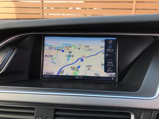 Ａ４ ２．０ＴＦＳＩ　／ナビ　フルセグＴＶ　バックカメラ　Ｂｌｕｅｔｏｏｔｈ　ＤＶＤ再生　オートキセノンライト　パワーシート　シートヒーター　衝突軽減ブレーキ　ブラインドスポット　アダプティブクルーズコントロール（12枚目）