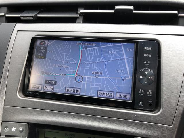 プリウス S /ナビ フルセグTV Bluetoothオーディオ オートキセノンライト ETC スマートキー ステアリングリモコン(12枚目)